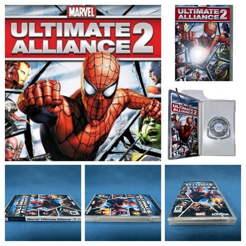 Marvel Ultimate Alliance 2 Sony PSP game like new, 2009