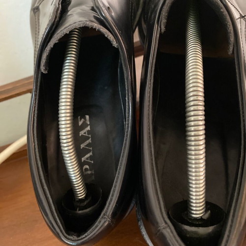 Men's Formal Shoes Haralas Size 43 Black Patent Leather Like New