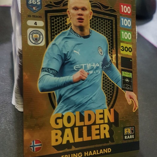 Erling Haaland Golden Baller 2025 Panini Adrenalyn XL FIFA 365 card like new
