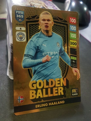Erling Haaland Golden Baller 2025 Panini Adrenalyn XL FIFA 365 card like new