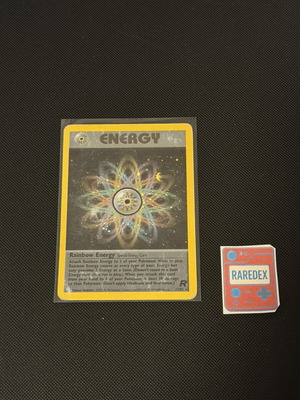 Rainbow Energy 17/82 Pokémon TCG Team Rocket card