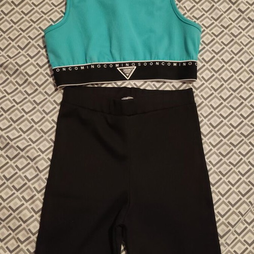 Evita summer set for girls with capri pants