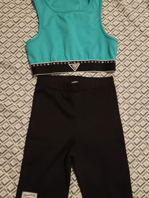 Evita summer set for girls with capri pants