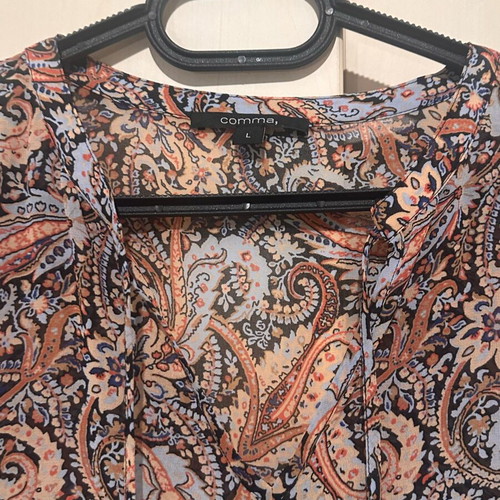 Comma women's dress caftan new, large, multicolor