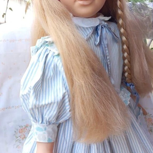 Furga Italian Doll 76cm like new with original outfit and blue eyes