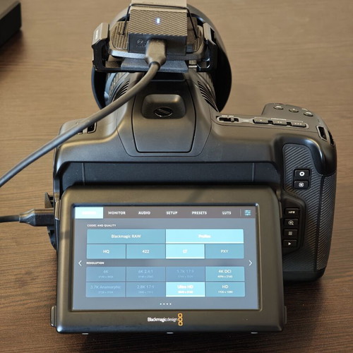 Blackmagic 6K G2 camera body like new with extras