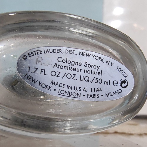 Άδειο μπουκάλι κολώνιας Estée Lauder Pleasures 50ml