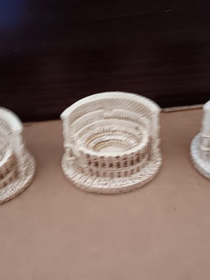 Colosseum decorative set from Rome, like new, pack of 3
