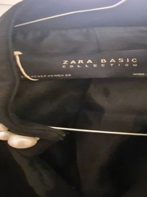 Zara coat black, like new, size XS