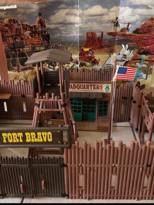 Playmobil 3773 fort used