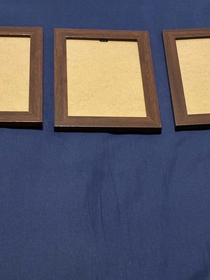 Frames like new, set of three