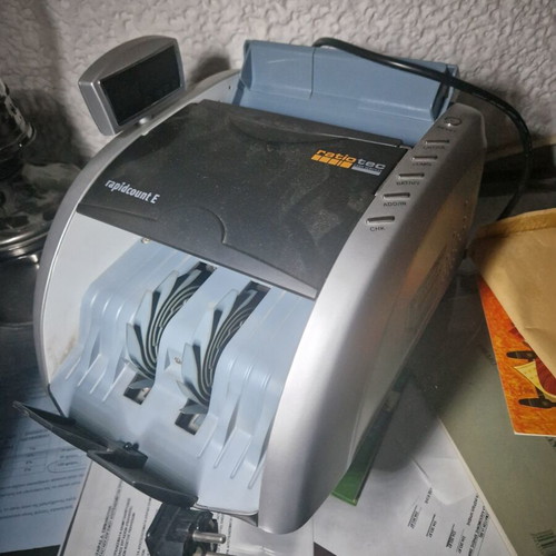 Ratiotec Rapidcount E banknote counter new