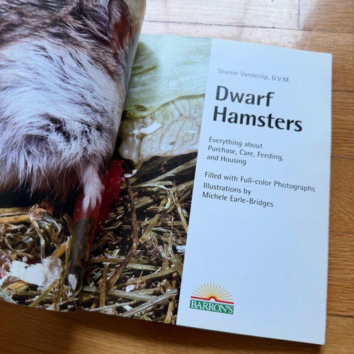 Dwarf Hamster Care Books new, set of 2, English