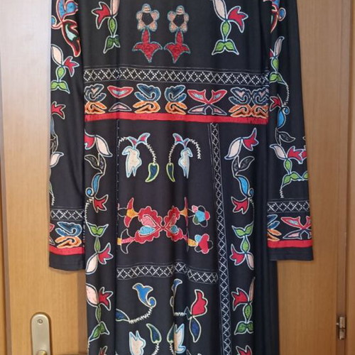 Peace And Chaos dress like new, multicolor, slight turtleneck M-L