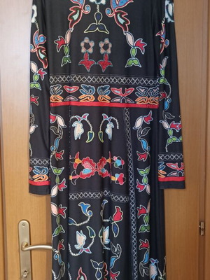 Peace And Chaos dress like new, multicolor, slight turtleneck M-L