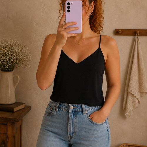 Women's black top (S)