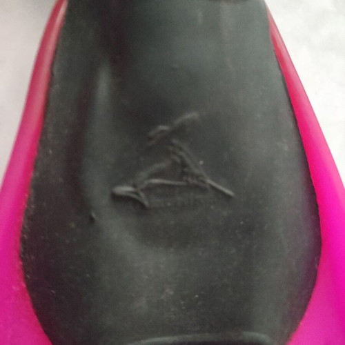 Kids swimming fins used, size 35-36