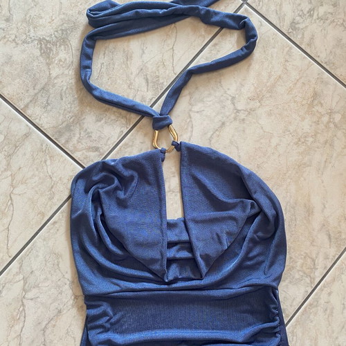 Dress new, size medium, blue