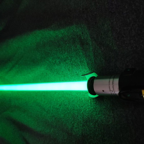 Yoda Lightsaber collectible used by Master Replicas Force FX