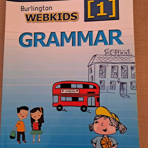 Burlington Webkids Grammar English books used, set of 2