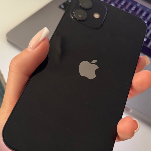iPhone 12 black 64 GB like new