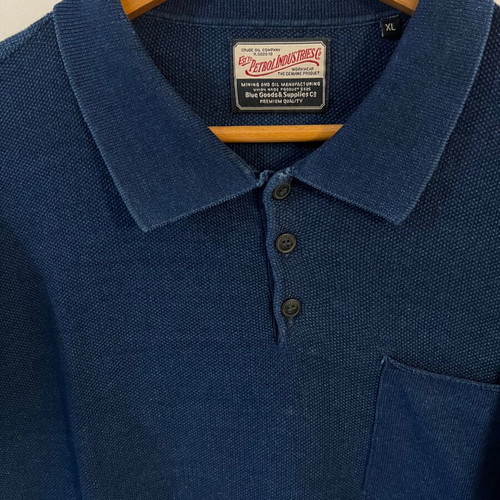 Petrol Industries polo shirt used, blue