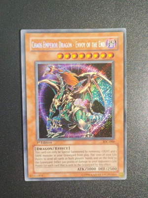 Chaos Emperor Dragon-Envoy of the End μεταχειρισμένο 1st Edition IOC-000