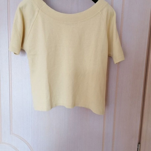 Mario Donati blouse new, yellow, size L