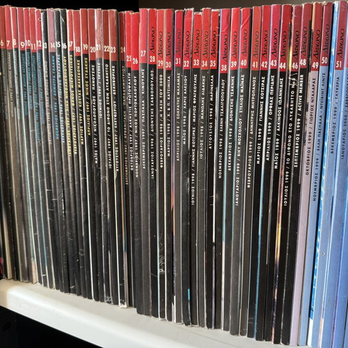 Difono magazine collection issues 3-54 missing 36,37,45,47