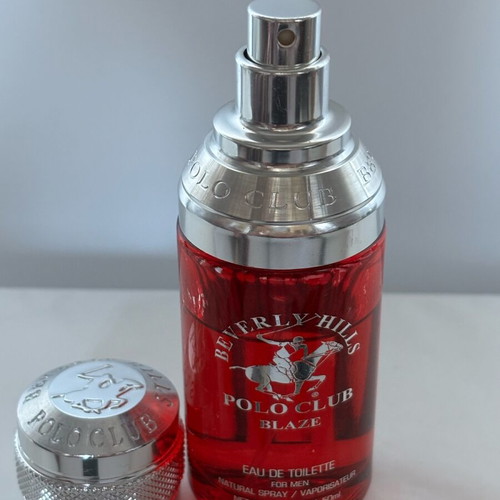 Beverly Hills Polo Club Blaze Eau De Toilette for Men 50ml like new