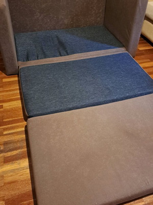 2-seater sofa bed, 1.98m length