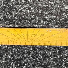 Wooden Helix No 21/28 Ruler used, small wear