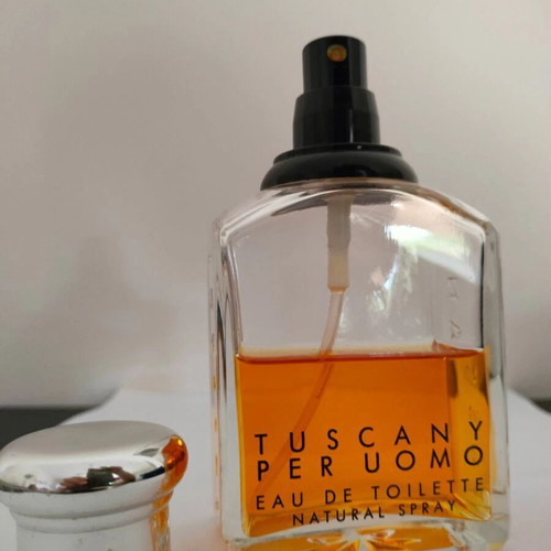Tuscany Per Uomo Aramis Eau de Toilette 100ml used, collectible 90s fragrance