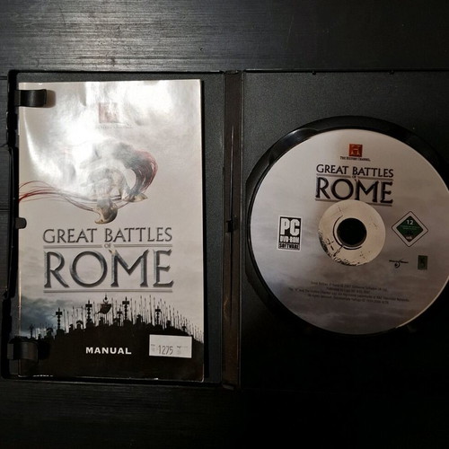 The History Channel Great Battles of Rome PC used