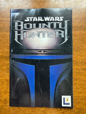 Star Wars Bounty Hunter manual μεταχειρισμένο για PlayStation 2