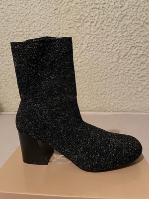 Μποτάκι κάλτσα 41 καινούργιο μαύρο
