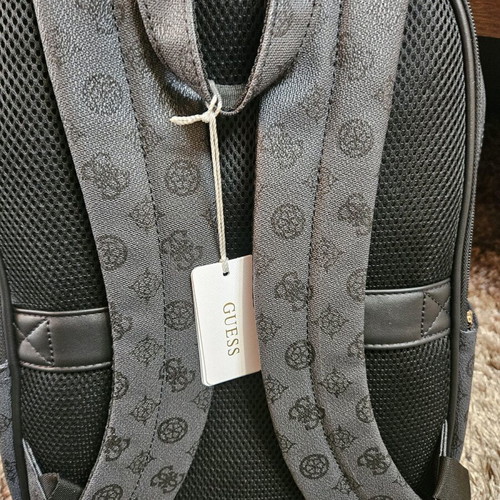 Guess backpack new, black and gray