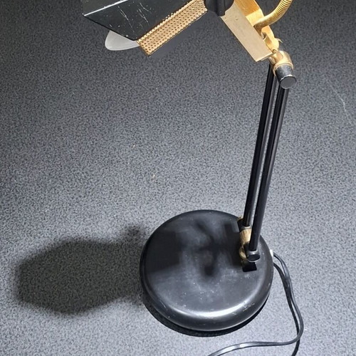 Vintage Sölken Leuchten table lamp used, mid-century modern design