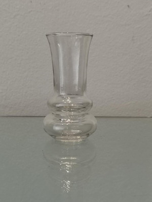 Small glass vase used, vintage, gift packaging included