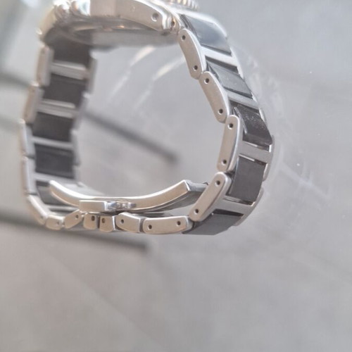 Folli Follie women's silver black watch used