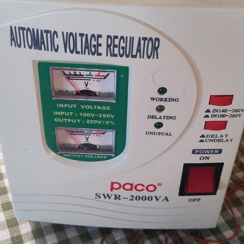Voltage stabilizer like new