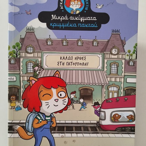 Mikra Ainigmata Krymmena Pantou children's book like new