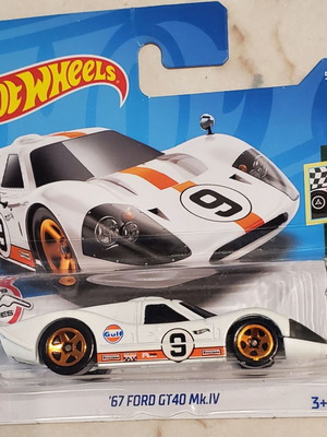 Hot Wheels '67 Ford GT40 Mk.IV Gulf μοντέλο αυτοκινήτου, sealed
