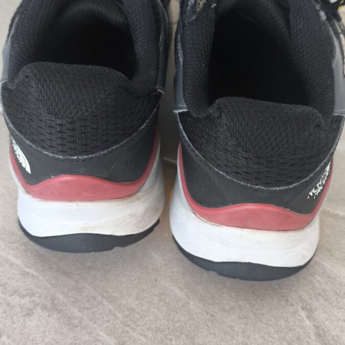 The North Face athletic shoes size 38 used, black