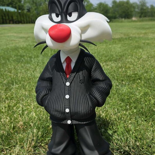 Looney Tunes Sylvester the Cat figure 50cm like new