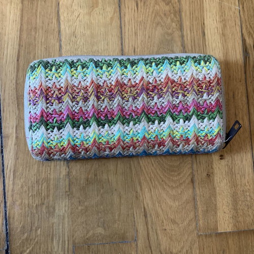 Wallet used, colorful