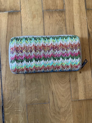 Wallet used, colorful