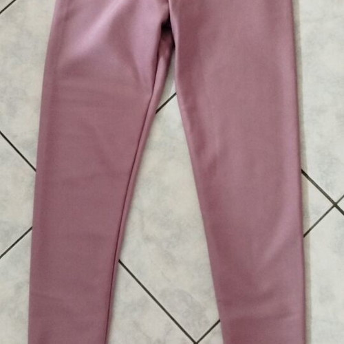Benissimo thick fabric leggings used, dusty pink, size M