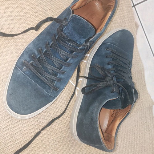 John Varvatos shoes like new, size 42.5-43, white and blue