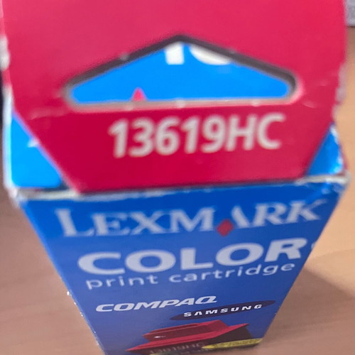 Lexmark 13619HC Ink Color New, Original Sealed